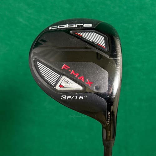 Cobra Golf F-Max Superlite Offset 16 Fairway Wood 3F Superlite 50 Seniors w/ HC