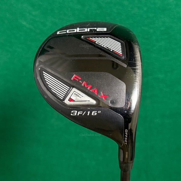 Cobra Golf F-Max Superlite Offset 16 Fairway Wood 3F Superlite 50 Seniors w/ HC