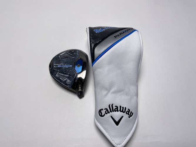 Callaway Paradym Ai Smoke Max Fast 3HL Fairway Wood 16.5* HEAD ONLY Mens RH HC