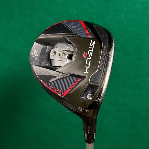 TaylorMade Stealth 2 Plus 15 Fairway Wood 3 Aldila Ascent 60 Graphite Stiff