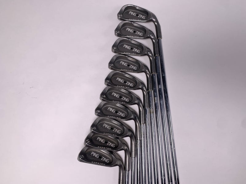 Ping Zing Iron Set 2-PW+SW Black Dot Karsten KT-M Regular Steel Mens RH