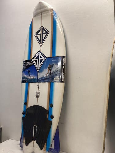 Used Scott Burke BAJA SOFT Surfboard White 5Ft 2In 11443-S000197882