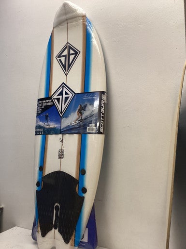 Used Scott Burke BAJA SOFT Surfboard White 5Ft 2In 11443-S000197882