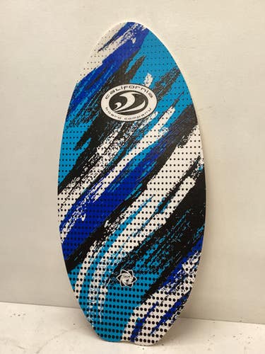 Used California Board Co Skim Board White/Black/Royal 41" 11443-S000197881