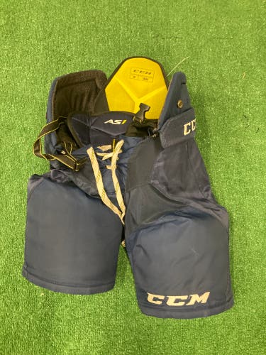 Blue Senior Small CCM Super Tacks AS1 Hockey Pants (Used)