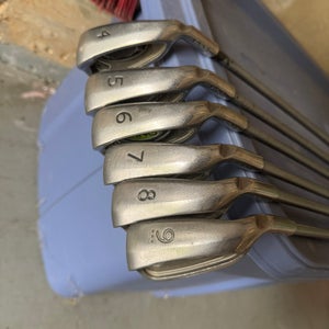 Used Men's Ping Rapture  Right Handed Iron Set Regular Flex Steel Shaft 5-PW