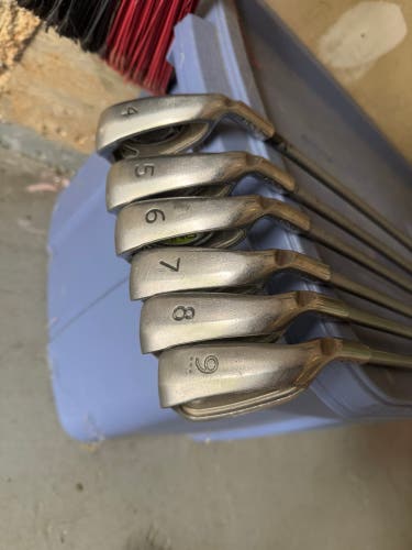 Used Men's Ping Rapture  Right Handed Iron Set Regular Flex Steel Shaft 5-PW