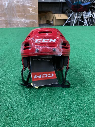 Red Medium CCM Tacks 710 Helmet (New)