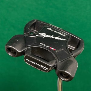 TaylorMade Spider Tour Black 2020 35" Double-Bend Putter W/ Super Stroke