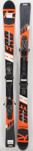 Rossignol Hero Pro Multi Event Kids Skis with Bindings - 130 cm Used