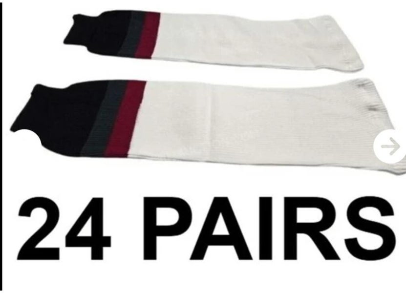 Phoenix Coyotes colours Athletic Knit Socks (New) 32" Length