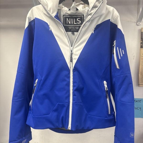NWOT $249.99 Womens Size 8 NILS Winter Ski Jacket. Blue