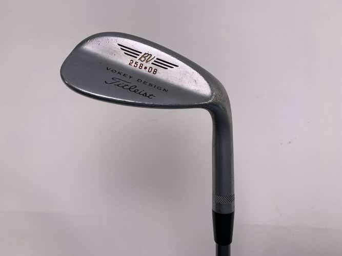 Titleist Vokey Chrome 200 Lob Wedge LW 58* 8 Bounce 3980 Wedge Graphite Mens RH
