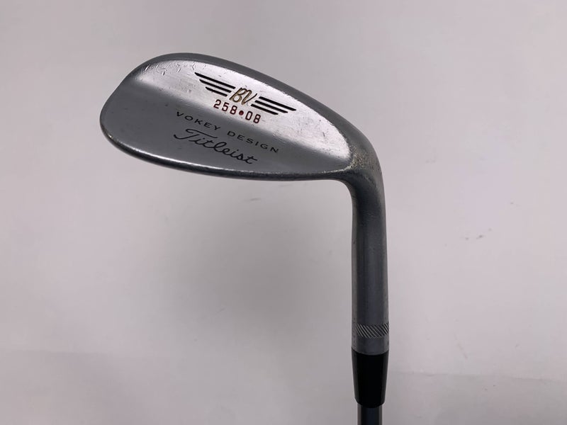 Titleist Vokey Chrome 200 Lob Wedge LW 58* 8 Bounce 3980 Wedge Graphite Mens RH