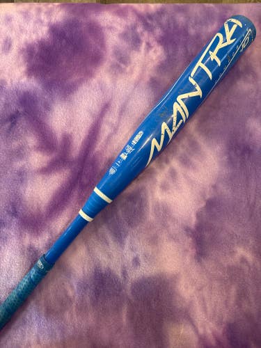 Blue 2021 Rawlings Mantra Composite Bat (-10) Composite 20 oz 30" (Used)
