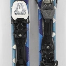Defiance Range Twin Tip Junior Skis with Bindings - 120 cm Used