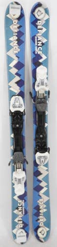 Defiance Range Twin Tip Junior Skis with Bindings - 120 cm Used
