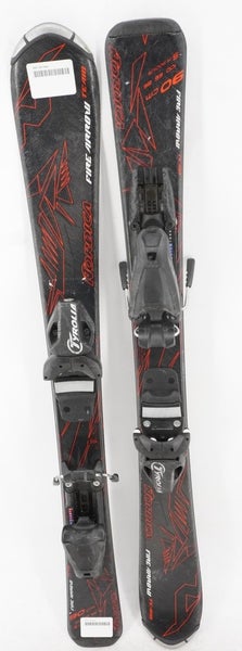 Nordica Team Fire Arrow Kids Skis with Bindings - 90 cm Used