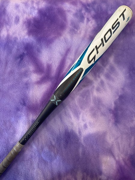 White 2023 Easton Ghost Composite Bat (-11) Composite 21 oz 32" (Used)