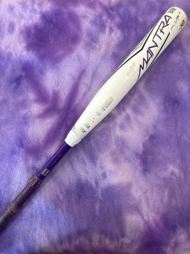White Rawlings Mantra Plus Bat (-10) Composite 21 oz 31" (Used)