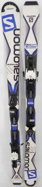 Salomon X-Drive Focus Adult Skis with Bindings - 140 cm Used