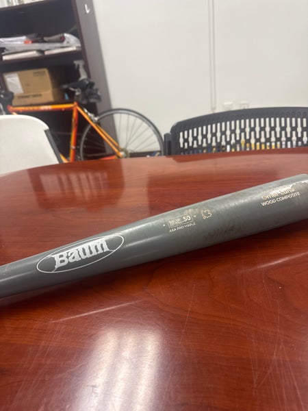 Baum BBCOR Wood Composite BBCOR Certified Bat (-3.5) 28.5 oz 33" (Used)