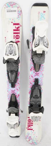 Volkl Chica Kids Skis with Bindings - 70 cm Used