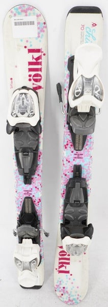 Volkl Chica Kids Skis with Bindings - 70 cm Used