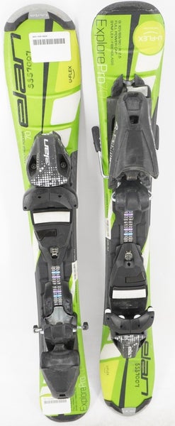 Elan Explore Pro Kids Skis with Bindings - 70 cm Used