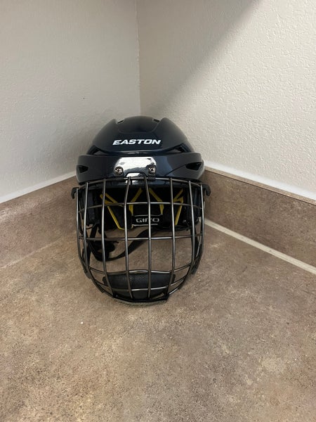 Medium Easton E600 Helmet (Used) Navy