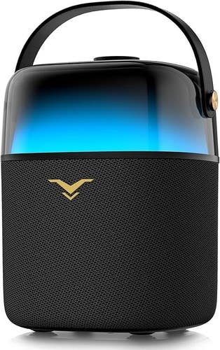 bluetooth Speakers, 50W(80W Peak) Portable Wireless Speaker with 360-degree LED