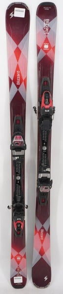 Blizzard Quattro 7.7 Women's Demo Skis with Bindings - 160 cm Used