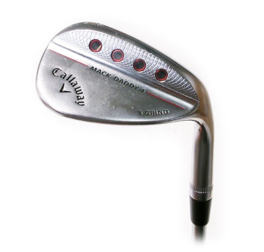 Callaway Mack Daddy 4 S Grind 56*/10* Sand Wedge Project X 5.0 Rifle Regular