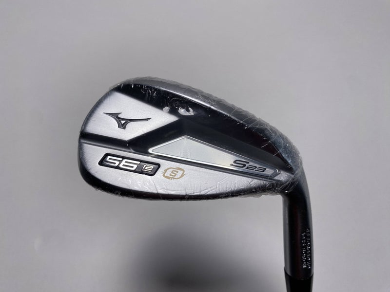 Mizuno S23 Satin Chrome Sand Wedge 56* 12 S-Grind KBS Hi-Rev 2.0 115g RH NEW