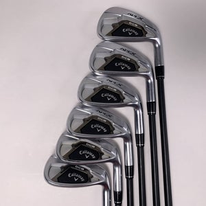 Callaway Apex DCB 21 Iron Set 6-PW+GW Project X Cypher Fifty 5.0 50g Senior RH