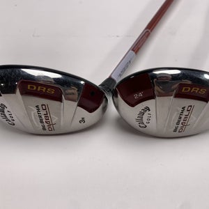 Callaway Big Bertha Diablo 3 & 4 Hybrid Set 19* 22* 60g Regular Graphite Mens LH