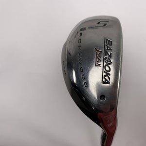 Tour Edge Bazooka Jmax Ironwood Single 5 Iron Aldila NVS - Bazooka 70g Senior RH