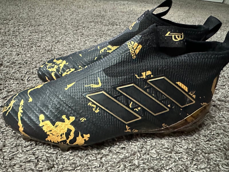 Gold Unisex Size M 7.0 (W 8.0) Adidas Molded Cleats Cleats (Used)