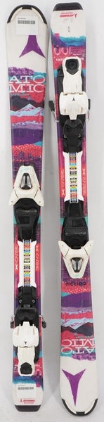 Atomic Vantage Girl Kids Skis with Bindings - 100 cm Used