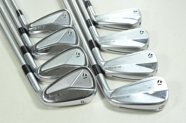 TaylorMade P7MC/P770 2021 Combo 3-PW Iron Set Extra Stiff RH KBS Steel # 202684