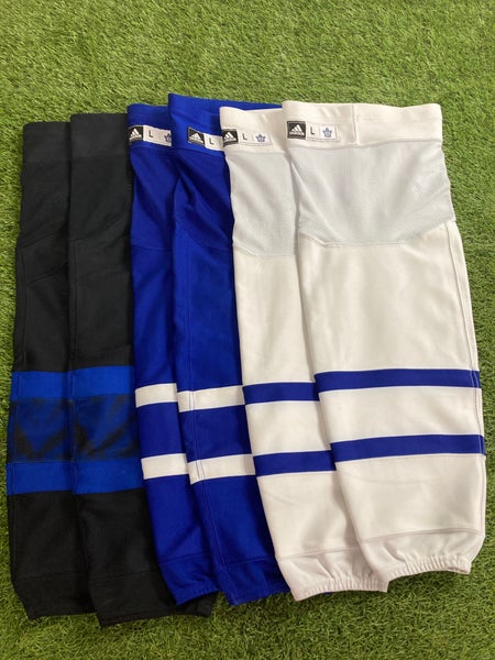 Toronto maple leafs blue Large Adidas Socks Pro Stock (New)