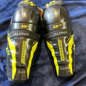 Junior Warrior Alpha LX 40 Shin Pads 10" (Used)