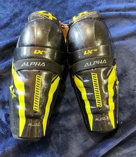 Junior Warrior Alpha LX 40 Shin Pads 10" (Used)