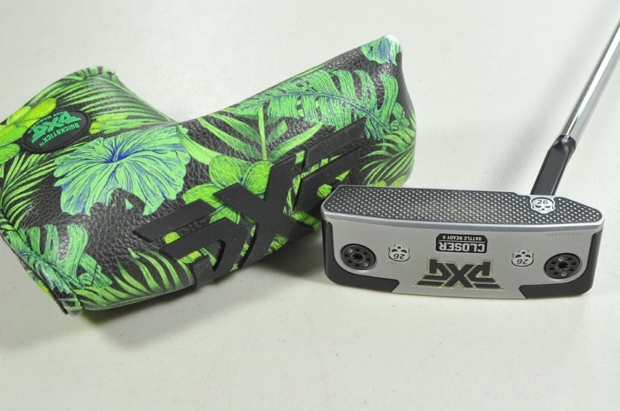 PXG Battle Ready II Closer 34" Putter Right Steel with Head Cover # 202753