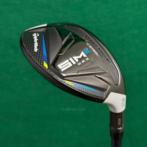 TaylorMade SIM2 MAX 19 3 Hybrid Fujikura Ventus Blue 7-S Graphite Stiff w/HC