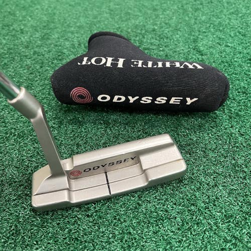 Odyssey White Hot #6 Blade Putter 34.5" Men's Right Hand Steel Shaft w/HC