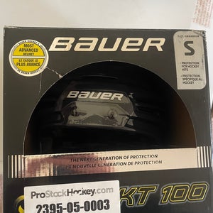 Small Bauer Re-Akt 100 Helmet Pro Stock (New)