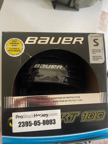 Small Bauer Re-Akt 100 Helmet Pro Stock (New)