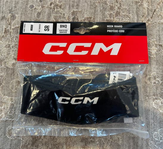 New Senior CCM Neck Guard