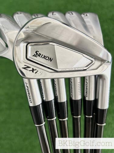 Srixon ZXi5 / ZXi7 2025 Forged Combo Iron Set 4-P / KBS $-Taper 130 Extra Stiff